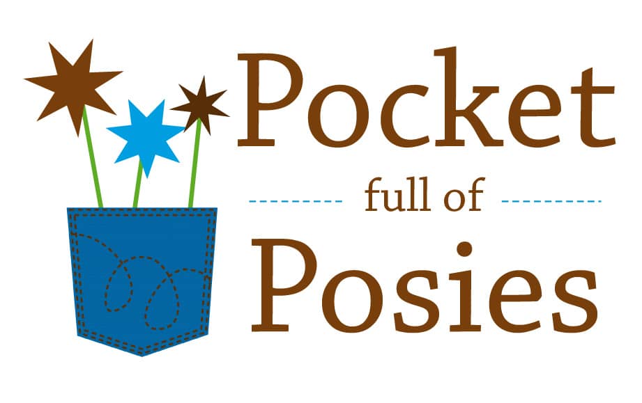 projects pocket full of posies logo, logo design